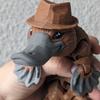 3D Printed Articulated Platypus Figurine Multi-jointed Movable Duckbill Action Figure Animal Fidget Toy Desktop Decoration Kids Adults Gift
