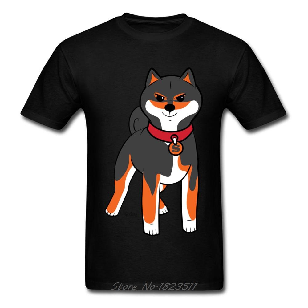 Well Chosen Gift Tshirt Men Shiba Inu Dog Cute Picture TShirt For Student Poodle T Shirt Men Gr
