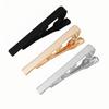 5.8x0.6cm Men's Tie Clip Tie Clips for Firm Man Tie Kit Simple Bar Clasp LD01
