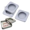 1/5Pcs Press On Nail Storage Boxes Storage Case Tin Box Windowed Fake Nail Organizer Container For Nails Display Salon Supplies