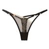 Women Sexy Hollow Out Panties Low-waist G String Thong Underwear Female Temptation Embroidery Lingerie Ultra Thin Intimat