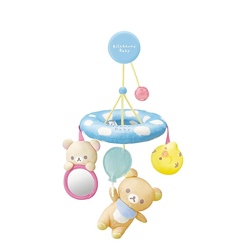 AGATSUMA Rilakkuma Детский мягкий мобиль с клипсой (Подходит для детей от 0 месяцев и старше.)