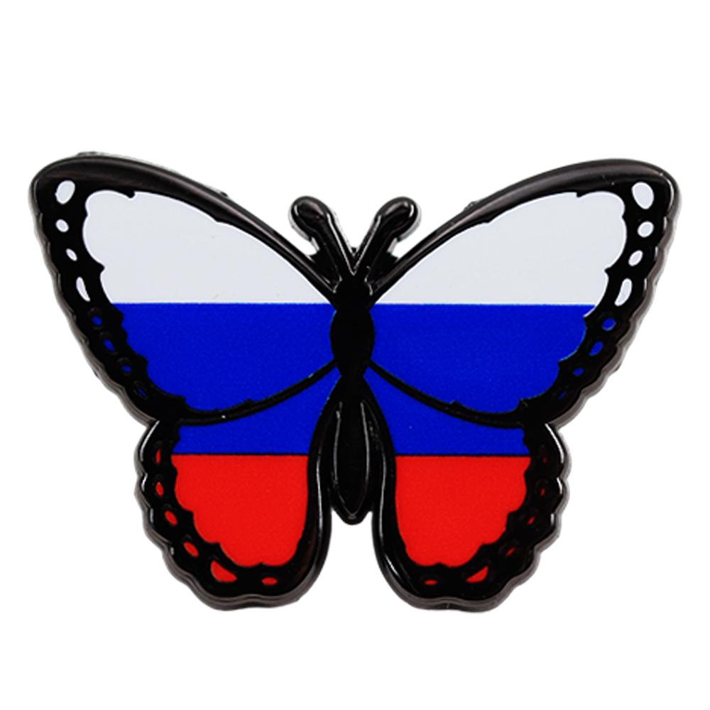 Брошь-флаг бабочки - Креативный фестивальный модный аксессуар Подарок