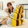 Shark Bee Plush Plushies Doll 2-in-1 Cross-dress Doll Hug Soft Cushion Soothing Pillow Companion Toy Stuffed