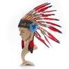 Native American Indian Headdress Fancy Dress Show Costume Accessories for Adults