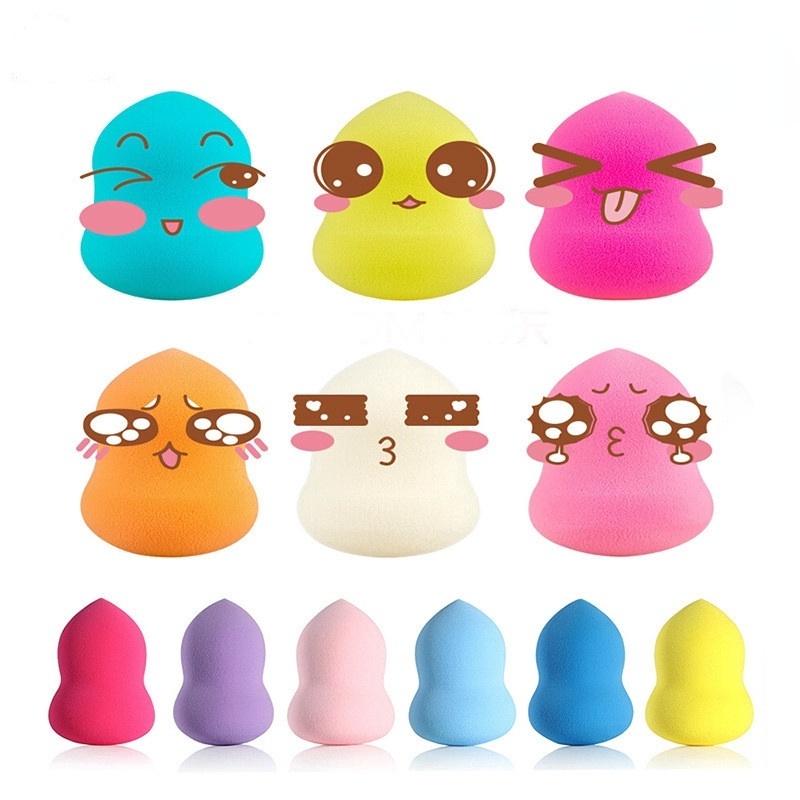 Super Soft Makeup Makeup Egg Sponge Gourd Water Drop Oblique Cut Makeup Air Cushion Powder Puff Set Makeup Egg Do Not Eat Powder Makeup Tools