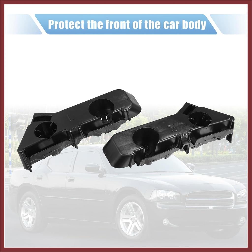 1 пара кронштейнов крепления переднего бампера для Dodge Charger 2011-2014 57010287AC 57010286AB Левая и правая стороны Запасные части