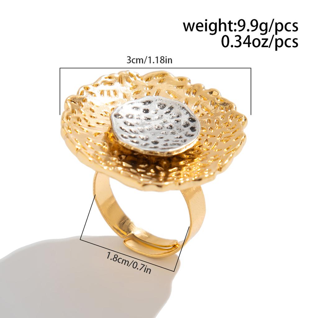 Повседневный стиль круглое полое кольцо из сплава старинный золотой цвет модные нерегулярные винтажные цветочные геометрические кольца на костяшки пальцев