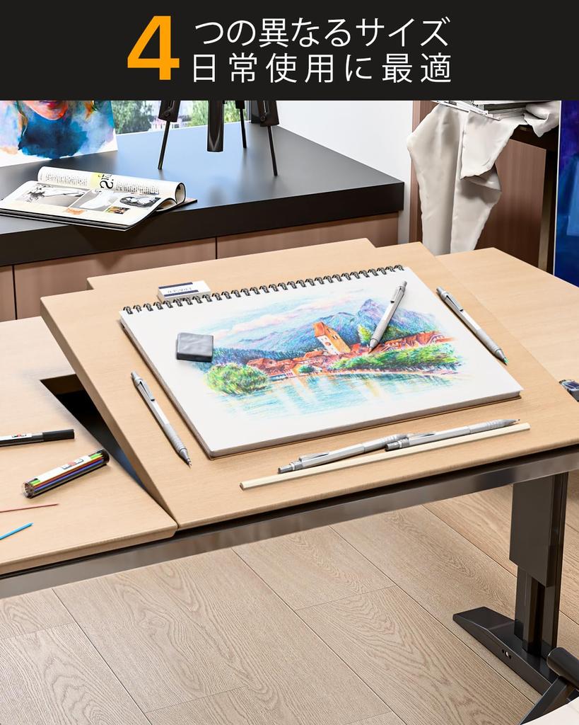 STAGEEK Mechanical Pencil Set In Leather Case Silver