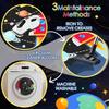 Space Rug - Space Rug for Boys Room Cartoon Solar System Carpet Educational Learning Carpet for Playroom Planet Themed Mat