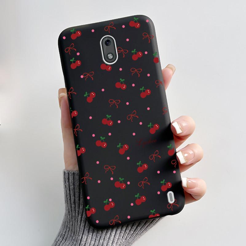Чехол для Nokia 2 2.1 2.2 3 3.1 Чехол Эстетичный Модный Милый Кот Ударопрочный Задняя крышка Черный Тонкий Мягкий ТПУ Силиконовый Чехол для телефона