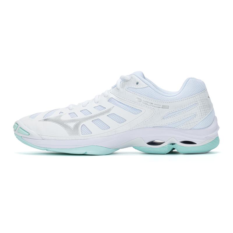 Mizuno Женские Wave Voltage 2 'Белый Голубой Оттенок' Mizuno V1GC246045