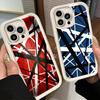Чехол для телефона iPhone 17 Air 16E 15 16 Pro Max Эдди Ван Хален Графический Чехол с гитарой 14 Plus 13 12 Mini Мягкий силиконовый Funda