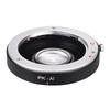 PK-AI Lens Mount Adapter Ring with Optical Glass for Pentax K Mount Lens To Fit for Nikon