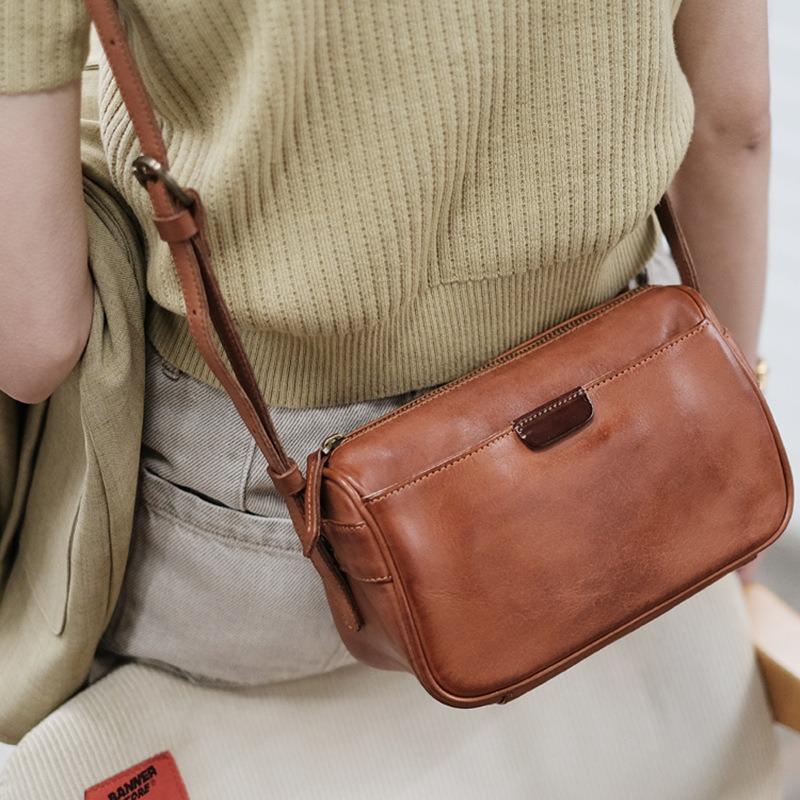 Women's Bag Mahjong Bag Retro Pillow Bag Commuter All-match Small Square Bag Single Shoulder Crossbody Bag Senior Sense Women's Bag