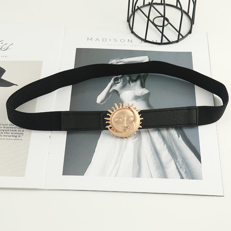 Эластичный пояс для пальто, аксессуары, декоративный пояс для костюма, женский, осенне-зимний, летний, черный.