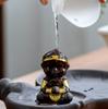 Король обезьян, китайский чай, набор украшений для домашних животных, украшение для домашнего чайного подноса, чайный поднос, статуя Сунь Укуна, скульптуры