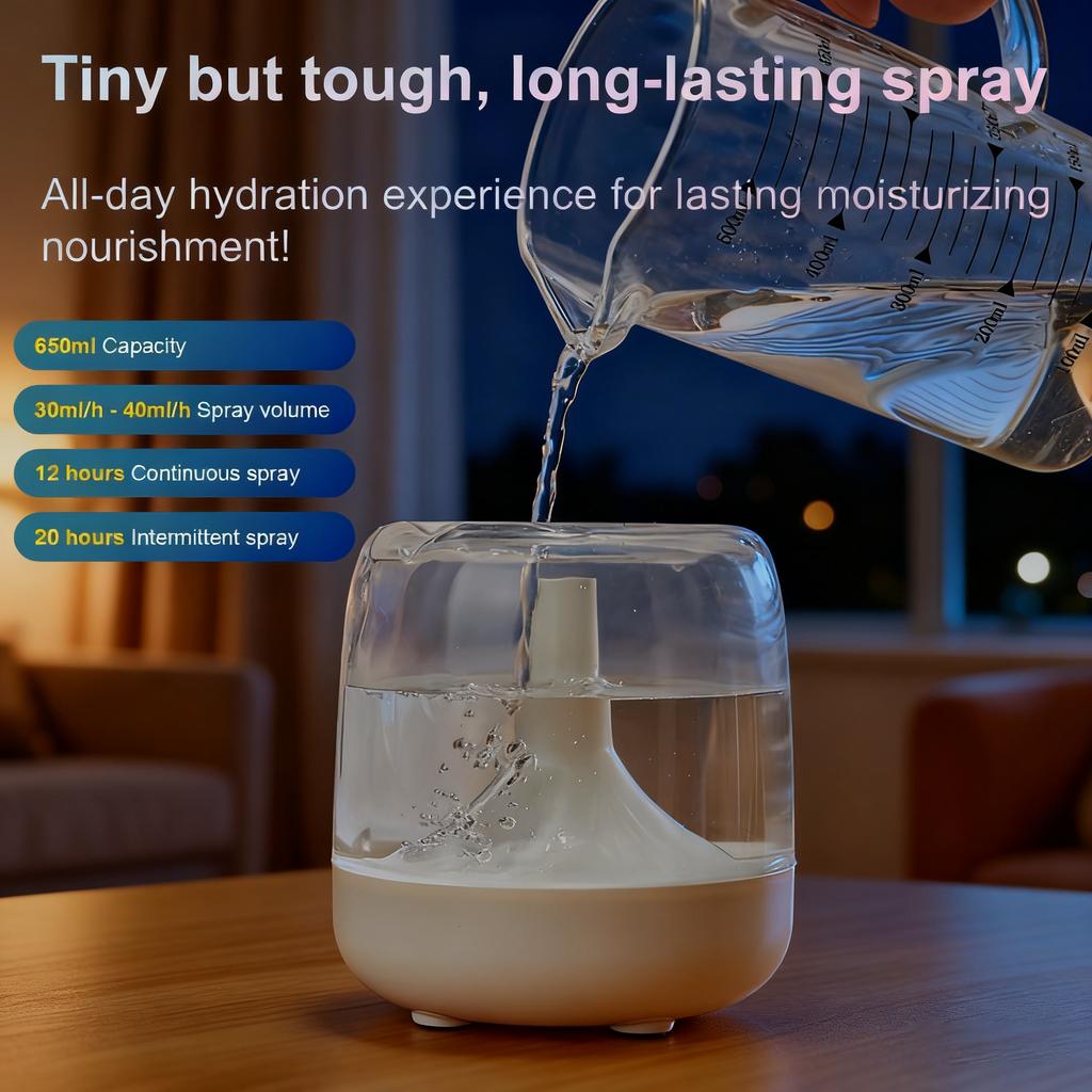 Мини-увлажнитель Маленький тихий большой распылитель аромамашина для спальни USB настольный увлажнитель воздуха для офиса