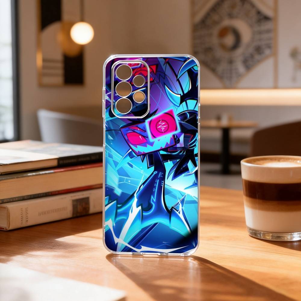 Hazbin H-Hotel V-Vox Чехол для телефона Прозрачный Силиконовый Мягкий Для Samsung S25,S24,S21,S22,S23,S30,Ultra,S20,Plus,Fe