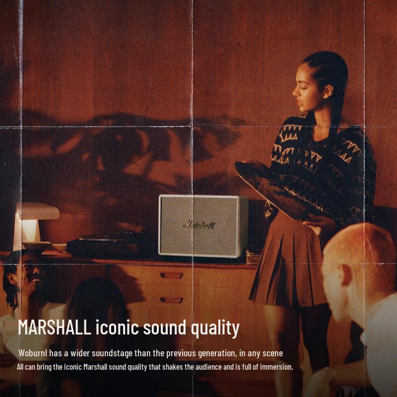 Marshall Woburn III Wireless Bluetooth Speaker