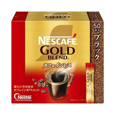 Количество Палочек Nescafe Gold Blend Без Кофеина Палочка Черный 50 палочек [Большой Кофе] Кофе, [Растворимый] [Черный Кофе]