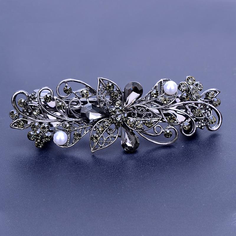 Ретро Кристалл Маленькая Заколка Для Волос Утконос для Женщин
