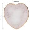 Gold Edge Resin Nail Plate Resin Nail Mixing Palette Delicate Painting Tray  For Nail Art
