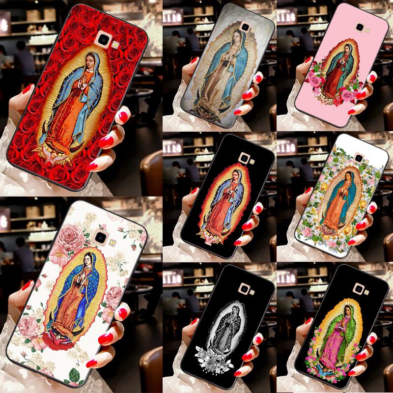 Чехол Virgen De Guadalupe Дева Мария для Samsung Galaxy A3 A5 2016 2017 A6 A7 A8 A9 2018 J1 J3 J4 J5 J6 Plus J7 J8
