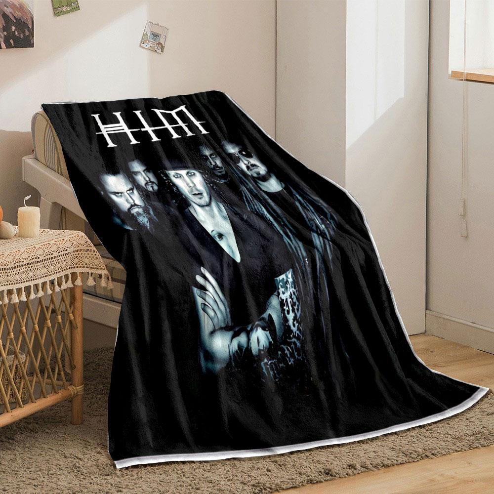 Rock Band Poster Blanket for all seasons blanket lunch break throw gift