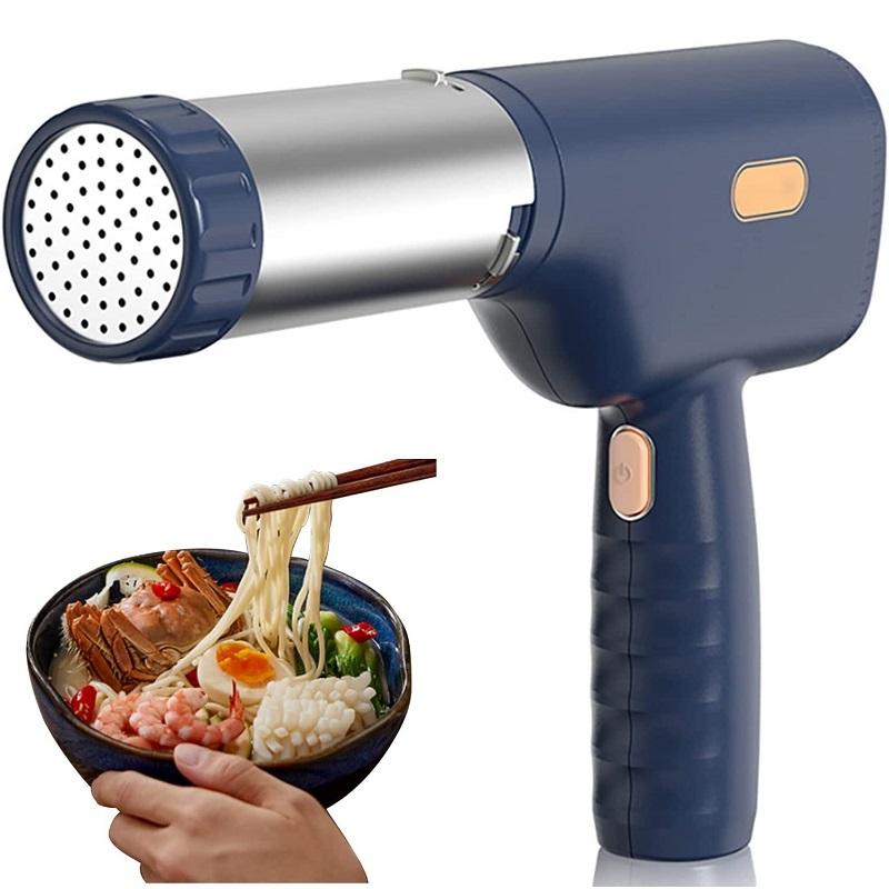 Электрические ручные макаронные изделия, автоматическая портативная машина для приготовления лапши, рамэн, аккумуляторная, беспроводная, с одной кнопкой, зарядка через USB
