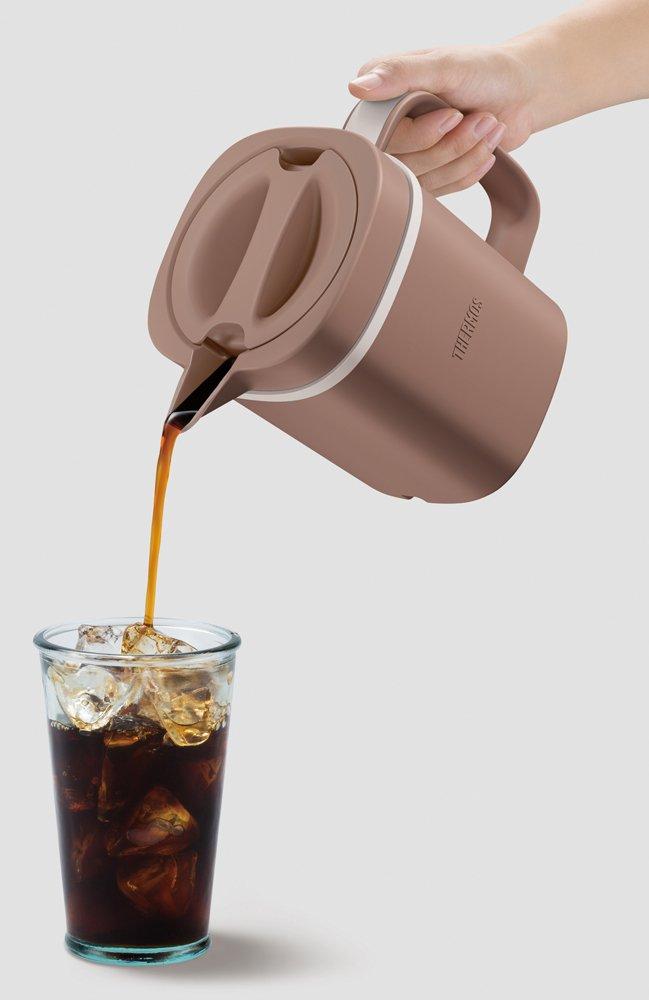 Термос для приготовления холодного кофе Vanilla White VWH 0.66L ECI-660