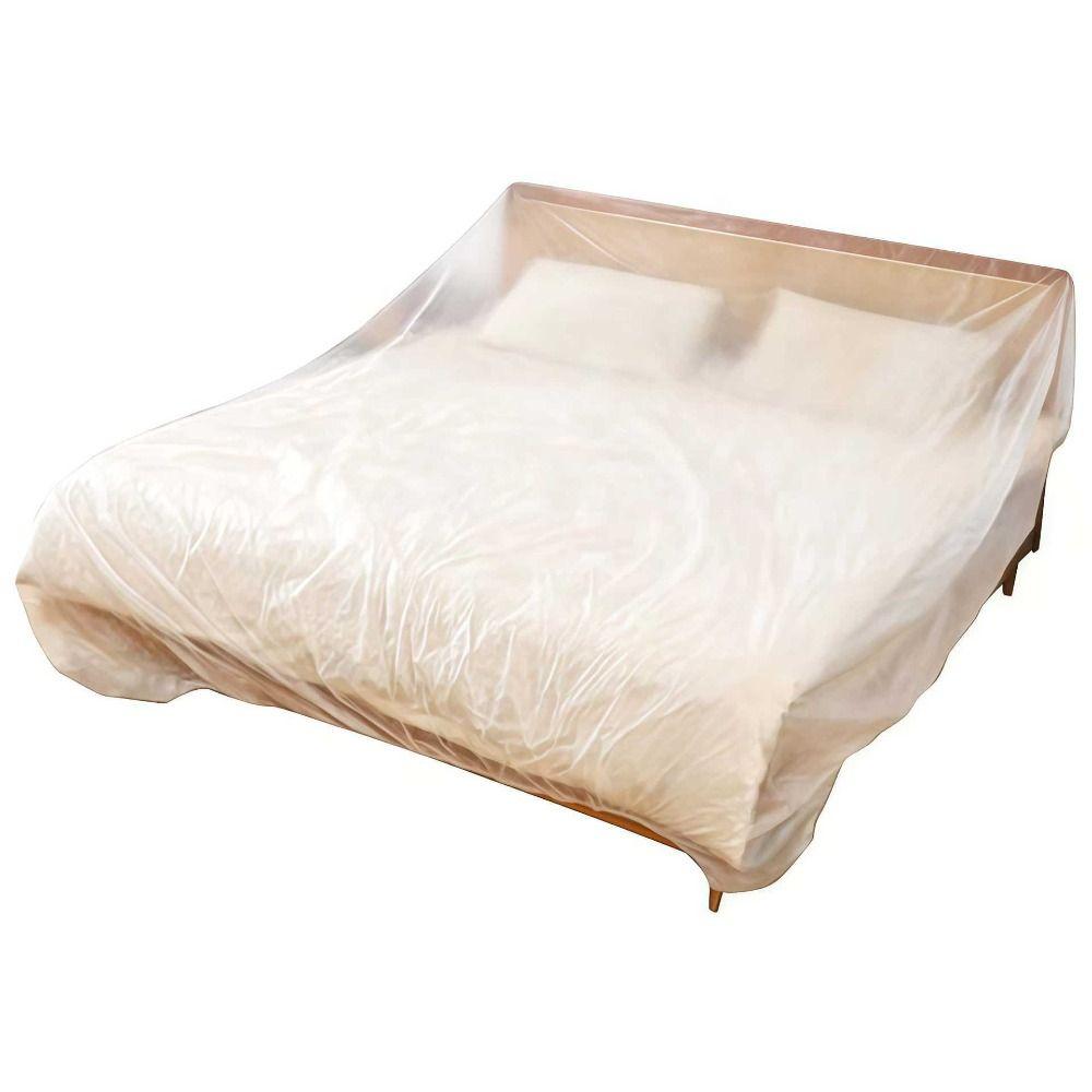 5PCS Transparent Sofa Dust Cover Disposable Furniture Protective Cover Dust Protection
