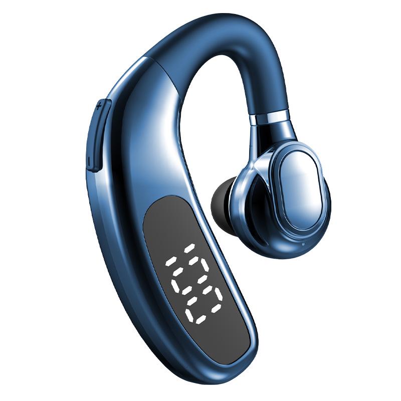 Bluetooth-гарнитура-крючок F90: Шумоподавление, Длительное время работы от аккумулятора, Цифровой дисплей для бизнеса и вождения