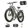 BURCHDA RX20 1500 Вт Электровелосипед для взрослых, 26" x 4.0" Фэтбайк Городской, Аккумулятор 48 В 20 Ач, Мощный Горный Электровелосипед