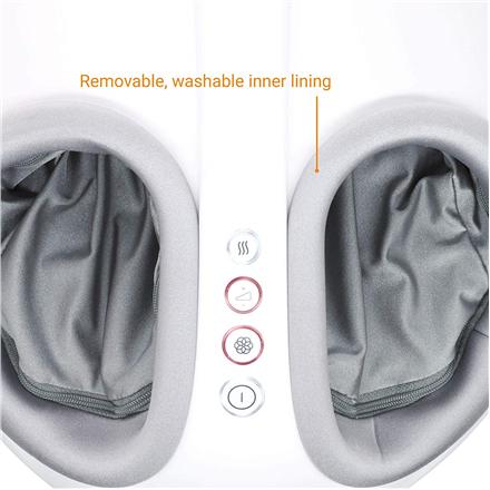 Medisan | Shiatsu Foot Massager | Fm 888 | Heat Function | White