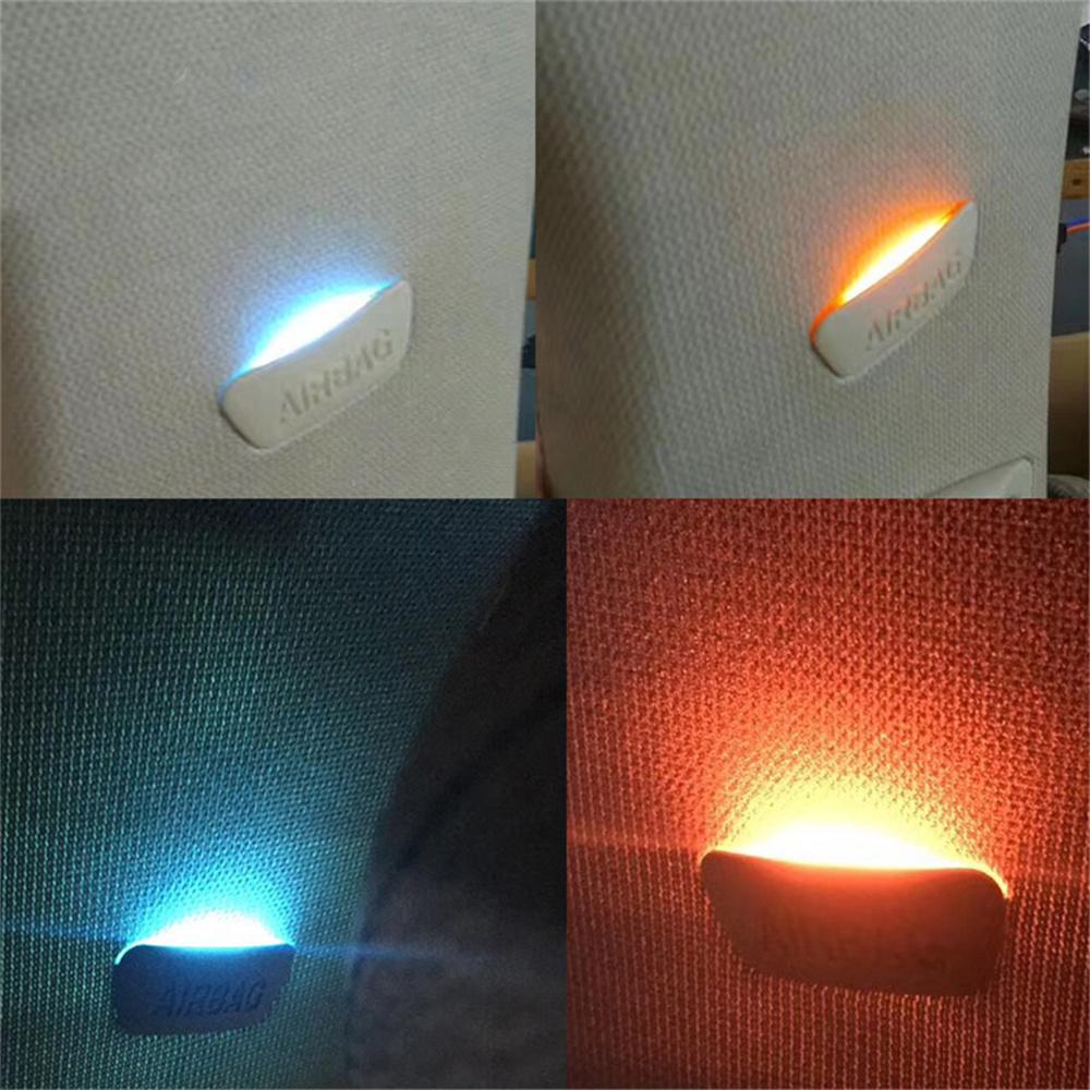 Автомобильная светодиодная подсветка салона Подсветка B-стойки с двумя переключаемыми цветами света для BMW 3 серии F30 F35