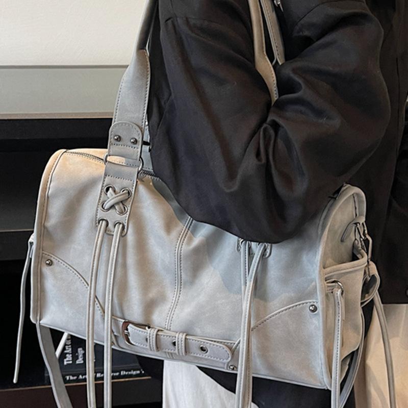 Ретро сумочка женская новая простая сумка-подушка сумка через плечо высокой ценности большая вместимость сумка подмышку