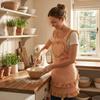 Wear-resistant Korean Style Apron Breathable Stylish Apron Comfortable Work Attire Apron  Gardening