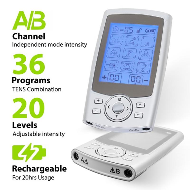 Массажер для мышц 36 режимов Электрический массаж тела, рук, спины, цифровая машина для похудения, массаж мышц, релаксация