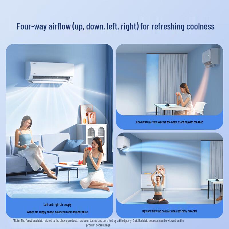 Midea Настенный инверторный кондиционер 1,5 л.с. вилка CN (адаптер в комплекте)