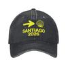 Унисекс Кепка Camino De Santiago Мерч Бейсболка Ретро Тракеры Регулируемые