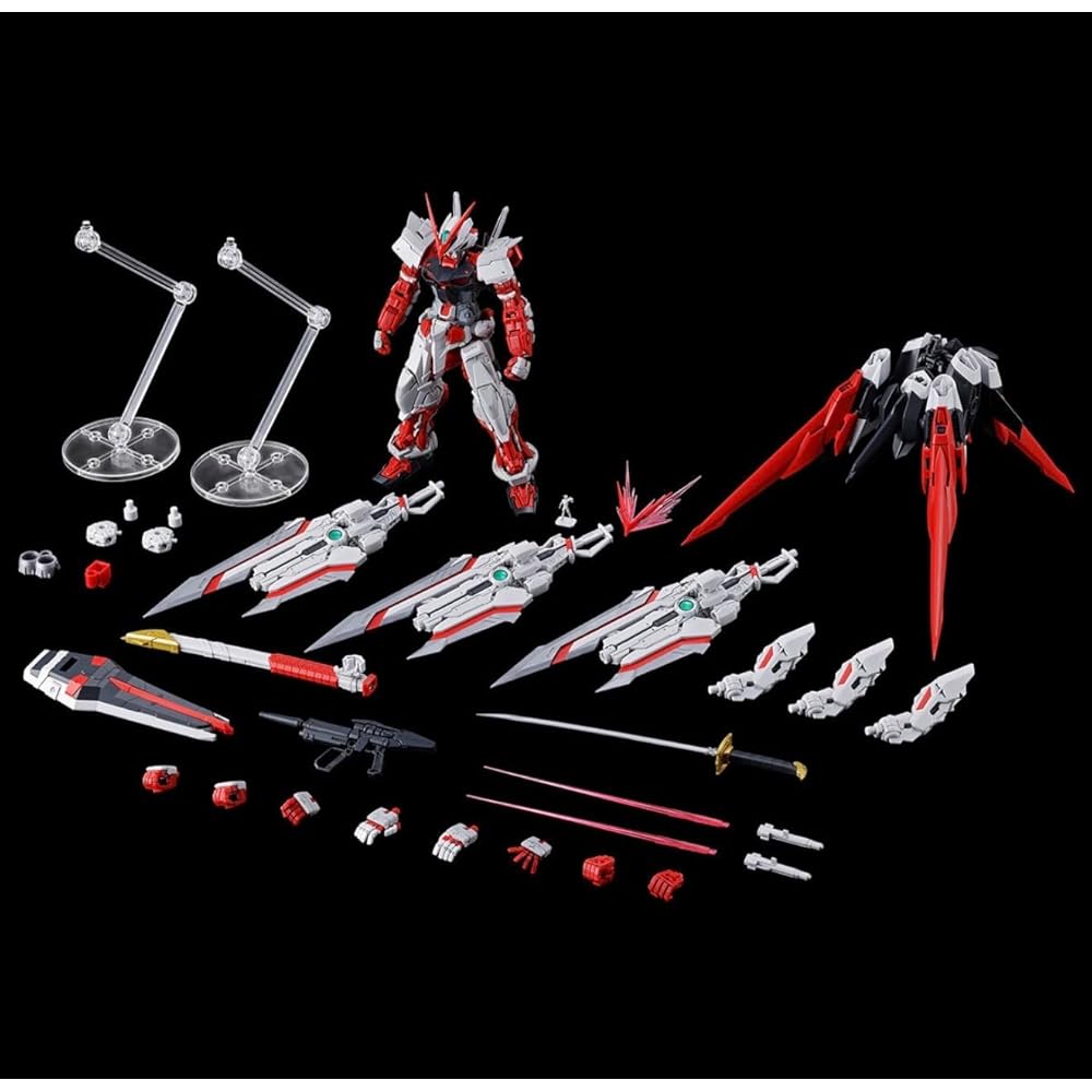 Bandai Spirits RG Гандам Астрай Красный Дракон 1/144 Масштаб Пластиковая Модель-Конструктор с Цветовой Кодировкой