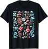 Trans Pride Wildflowers Subtle Trans Pride LGBTQ Pride Month T-Shirt