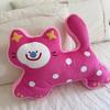 Plush Cat Dopamine Pillow Sofa Cushion Pp Cotton For Living Room Decor Gift