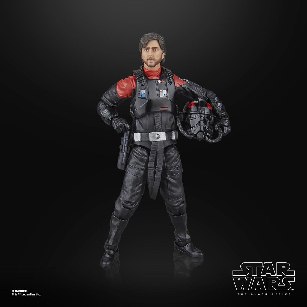 Star Wars Black Series Cassian Andor Test Andor Premium Collectible Action Figure (Sienaar Pilot), 6-inch