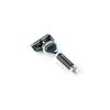 SUWADA Travel Set [Black] Nail Clipper Mini & Travel Razor