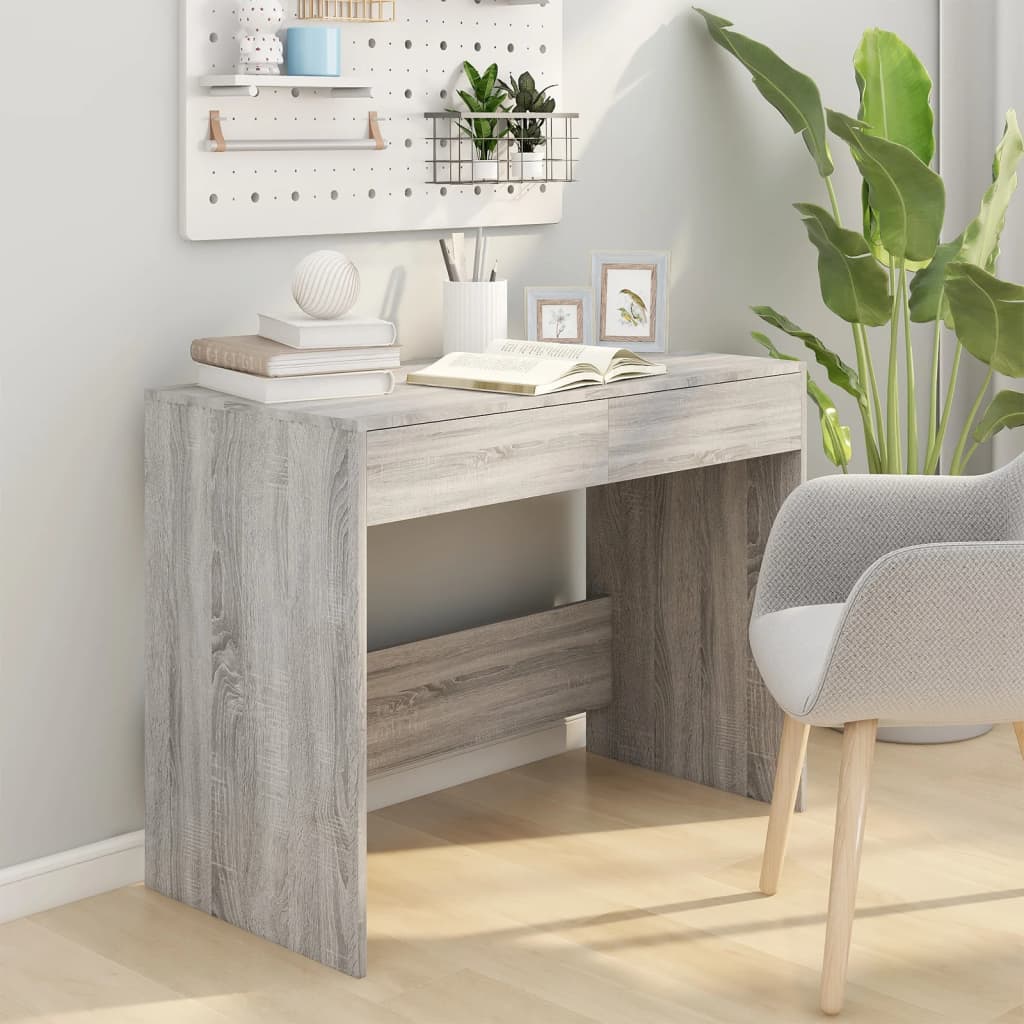 Desk Gray Sonoma 101x50x76.5 cm Particleboard