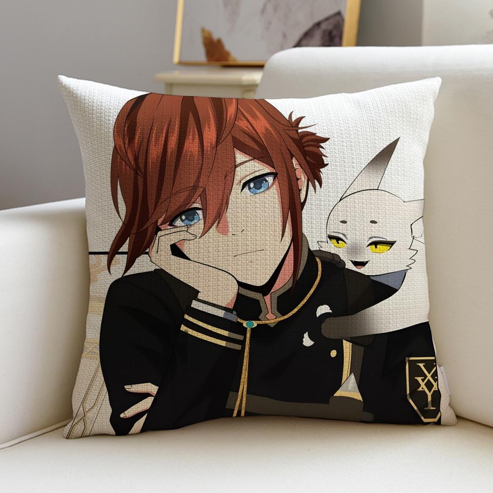 The Beginning After the EndS Cushion Cover Breathable and skinfriendly linen pillowcase square removable and washable cushion