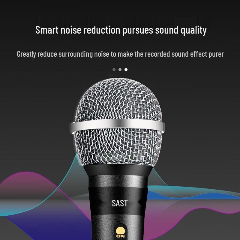 SAST Проводной профессиональный динамический микрофон OK-65