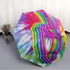 1pc Rainbow Hand Automatic Open/close Folding Umbrella, Compact Portable Travel Umbrella, Durable Construction yy251230128